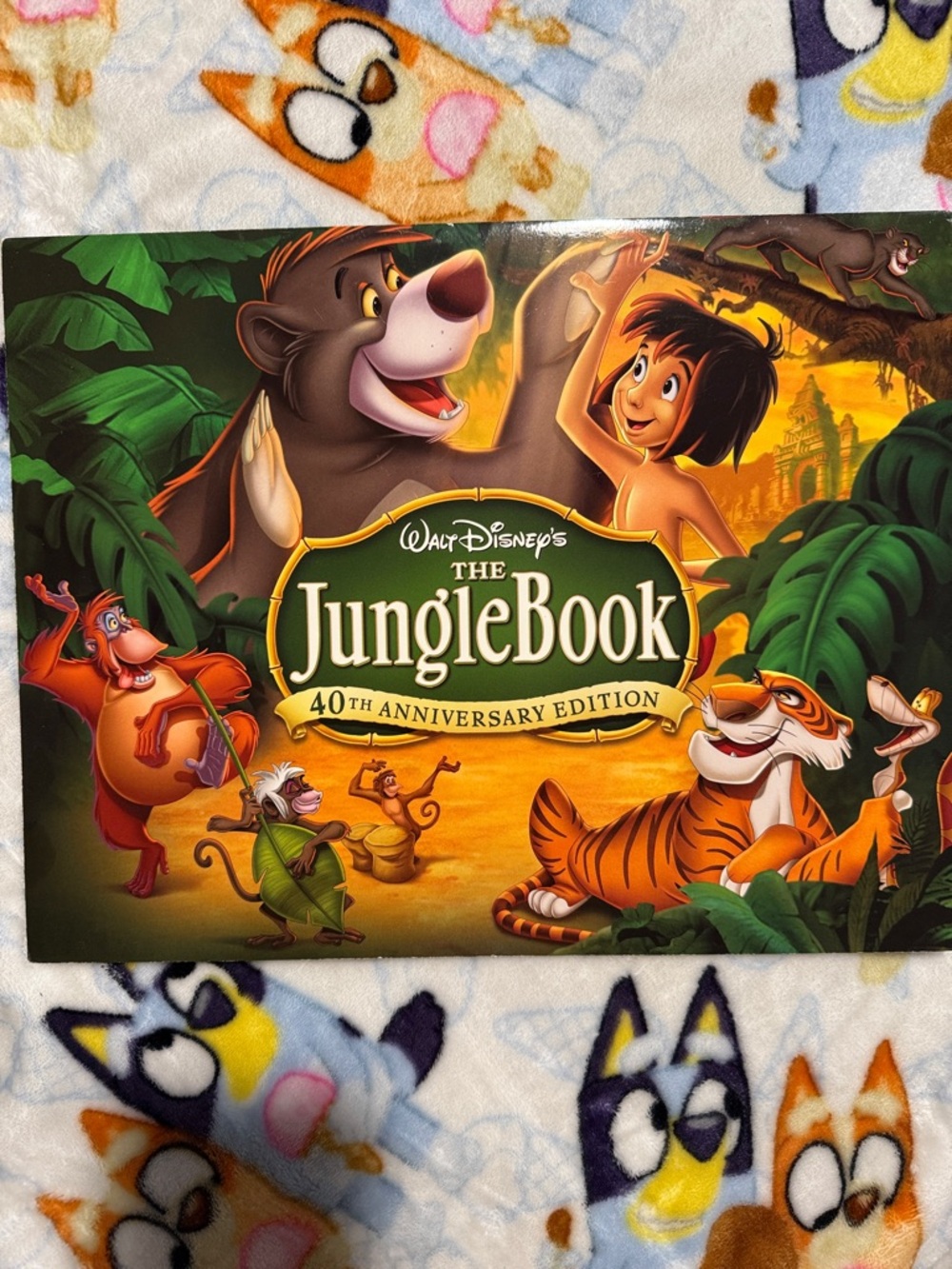 Disney Lithograph The Jungle Book 40th Anniversary Edition 11x14, 4 photos